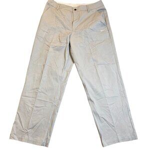 Nike Mens Golf Pants Size 36x32 Gray Lightweight Polyester Blend